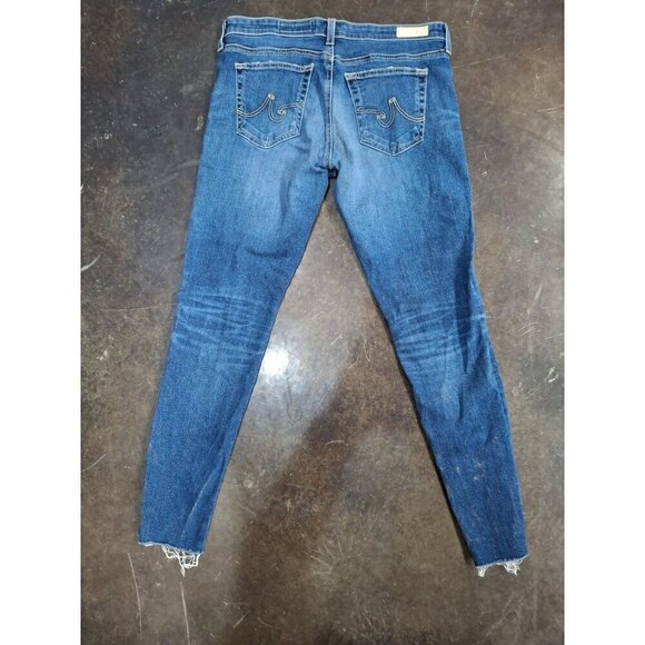 AG Adriano Goldschmied The Legging Super Skinny Ankle Jeans/Pre-owned, Size 30R - Picture 2 of 6